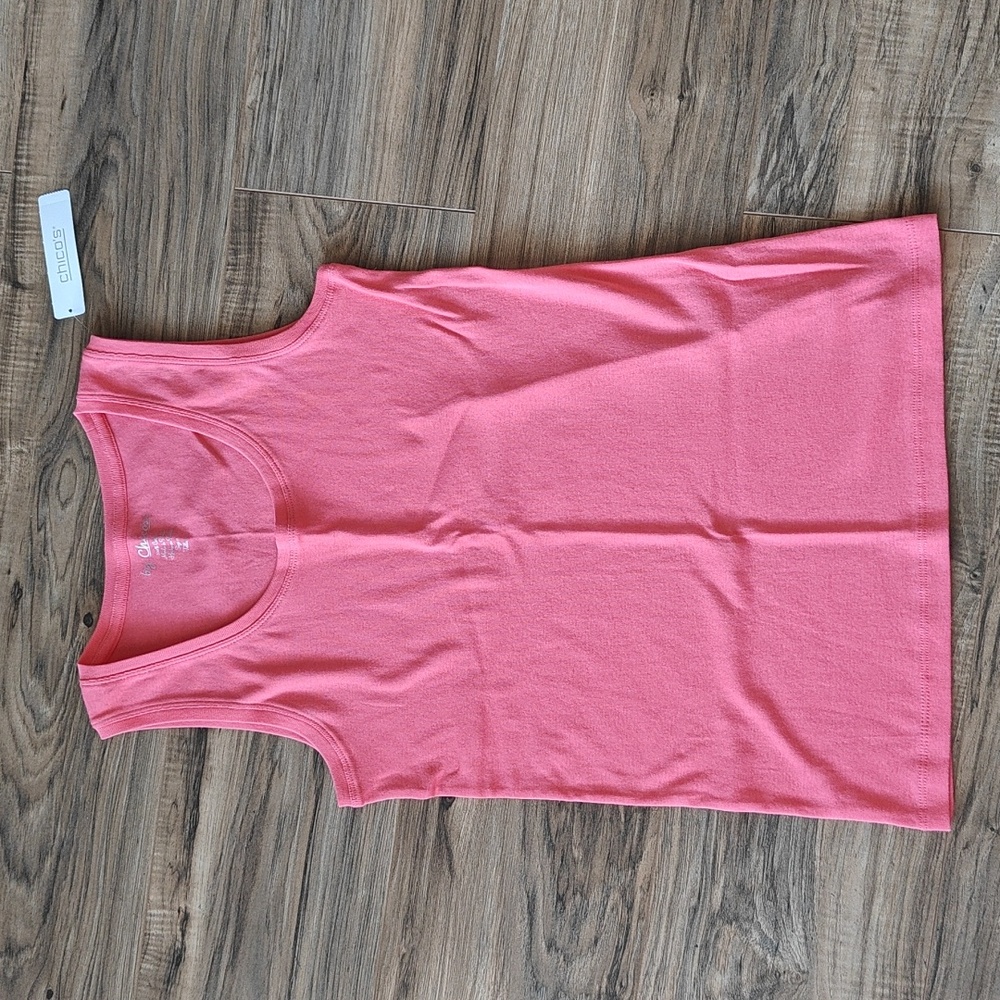 NWT Calypso Coral Basic Knit Tank